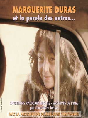 cover image of Marguerite Duras et la parole des autres...